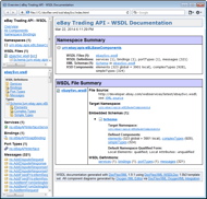 API de comercio de eBay - Documentación de WSDL